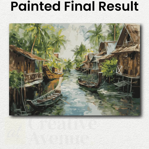 Sunlit River Village