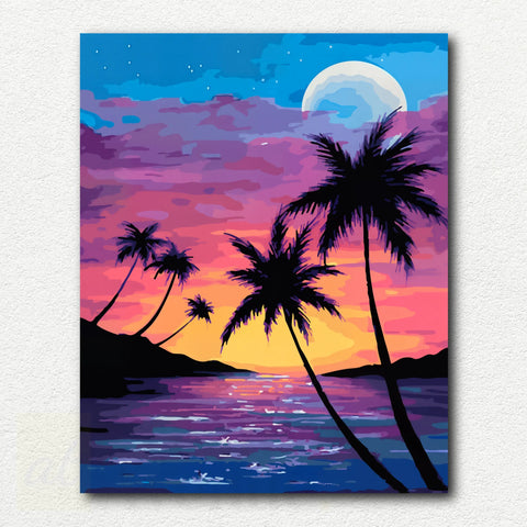 Sunset Palms