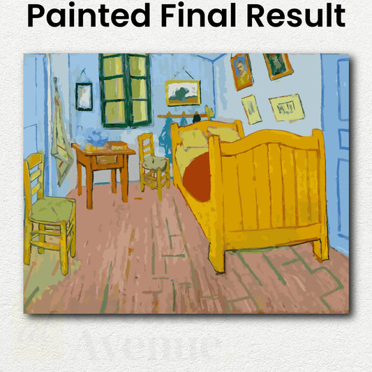 the Bedroom in Arles by Vincent Van Gogh