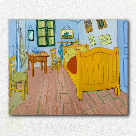 the Bedroom in Arles by Vincent Van Gogh