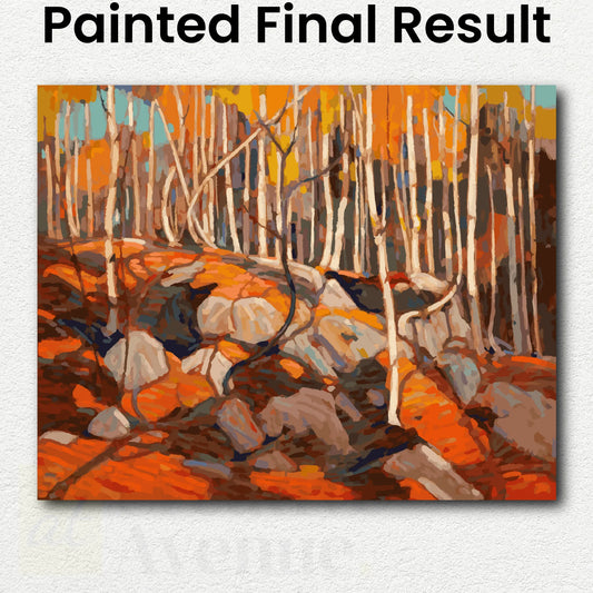 the Birch Grove by Tom Thomson