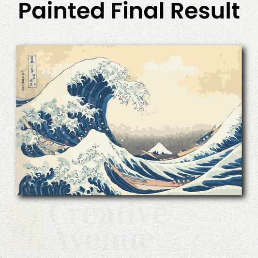 the Great Wave off Kanagawa by Katsushika Hokusai