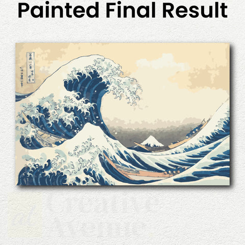 the Great Wave off Kanagawa by Katsushika Hokusai
