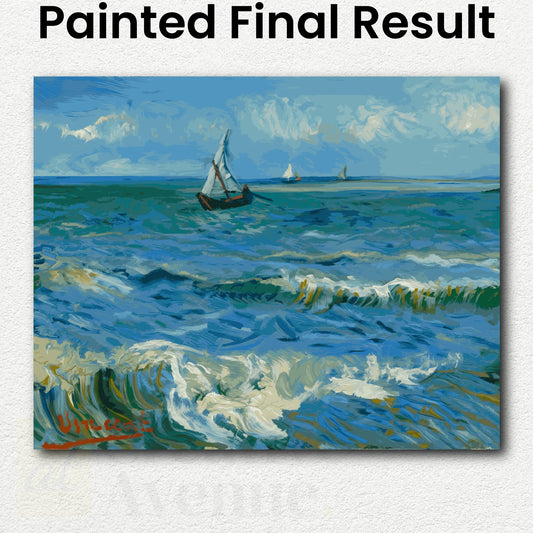 the Seaat Les Saintes by Vincent Van Gogh