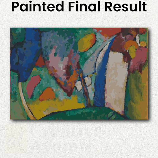 the Waterfall by Wassily Kandinsky