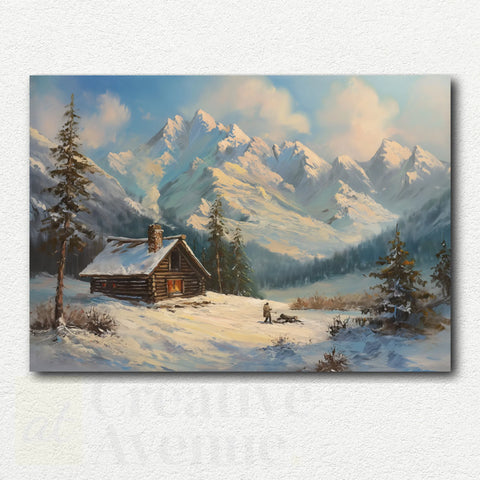 Winter Cabin
