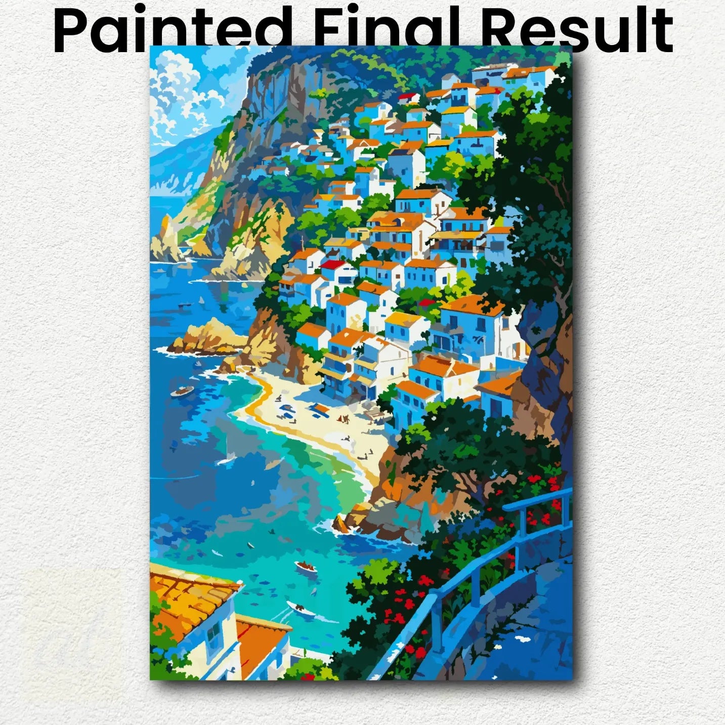 Greece Coast Village