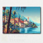 Italian Riviera Town