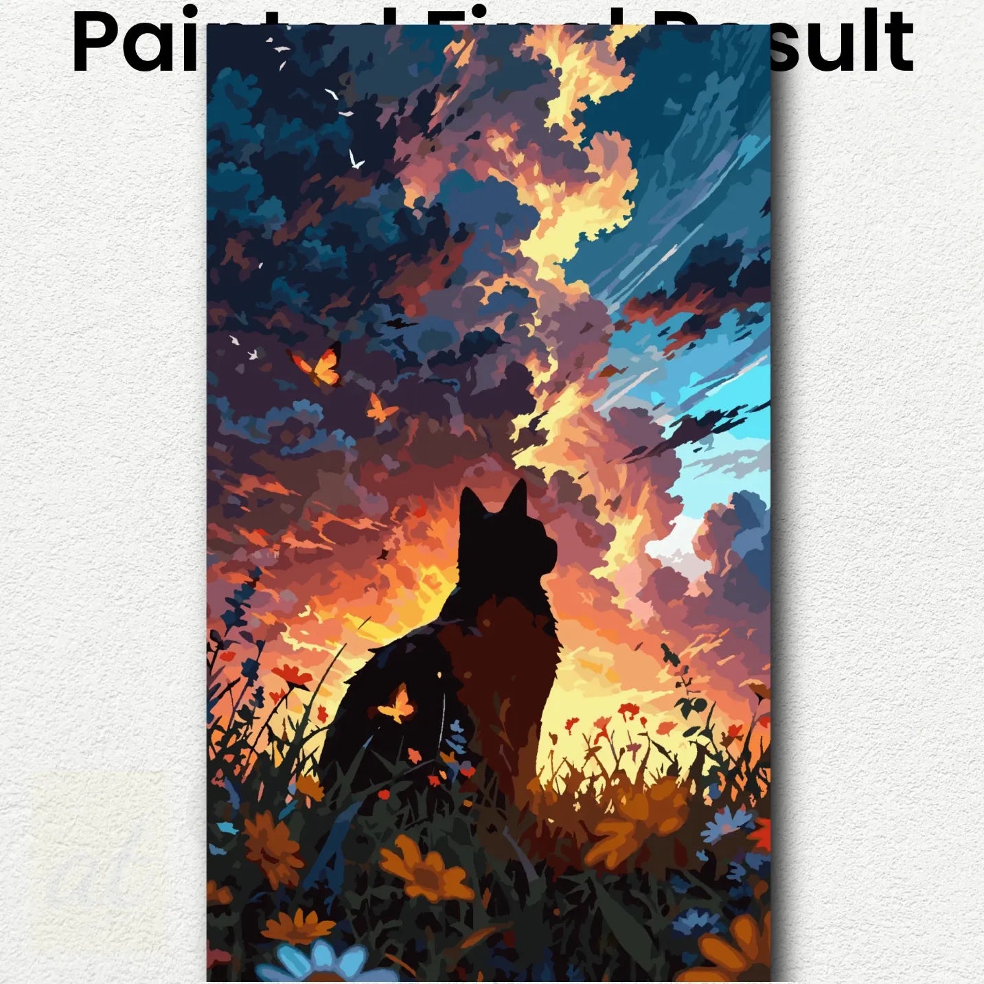 Majestic Sky and Feline