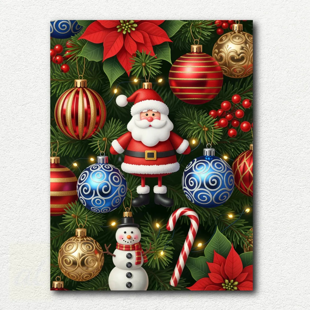 Santa is a Decoration