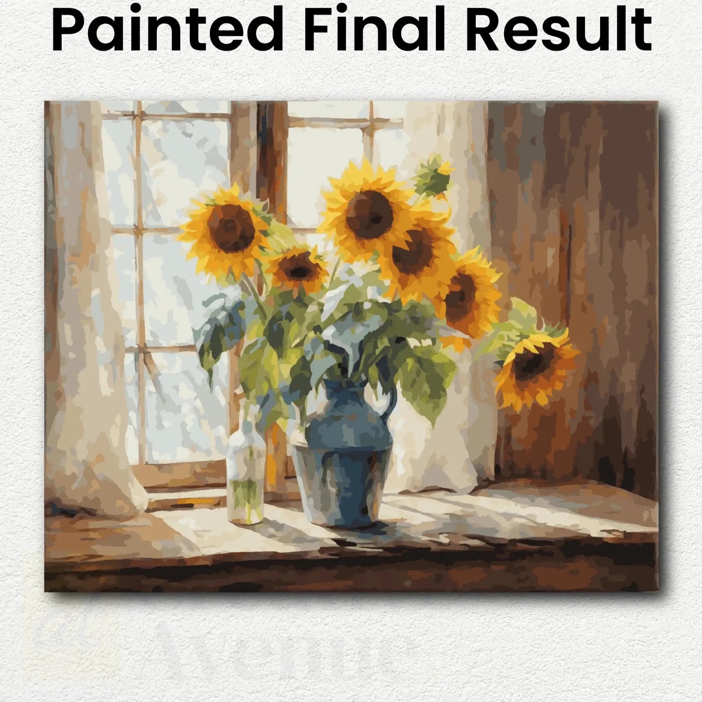 Sunflowers Window Light